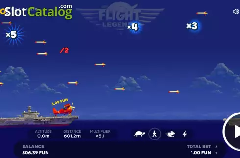 Скрин7. Flight Legends слот