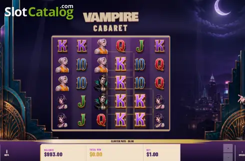 Скрин3. Vampire Cabaret слот