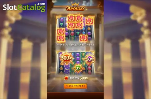 Скрин2. Light of Apollo слот