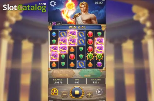 Скрин5. Light of Apollo слот