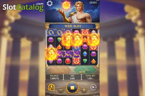 Скрин7. Light of Apollo слот