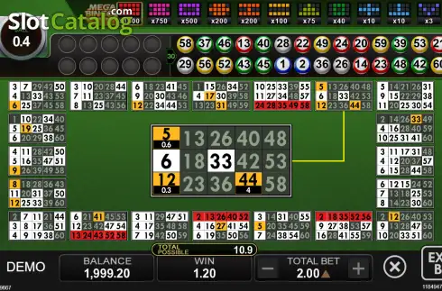 Скрин3. Money Bingo слот