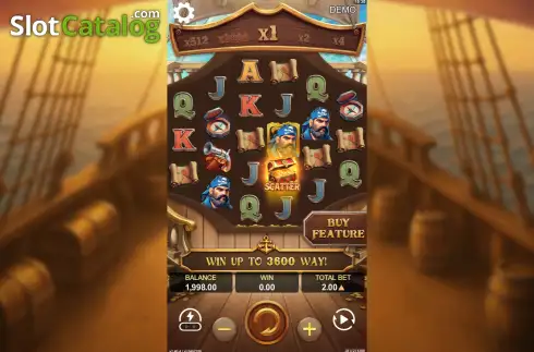 Скрин2. Pirate Legends слот