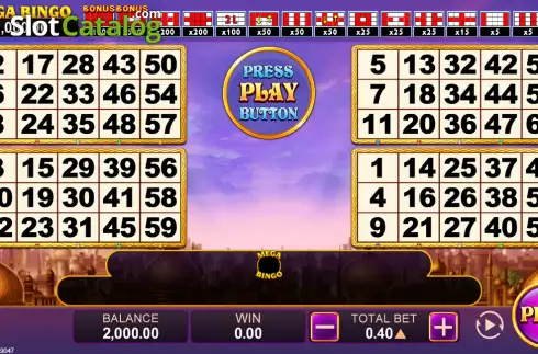 Скрин2. Open Sesame Bingo слот