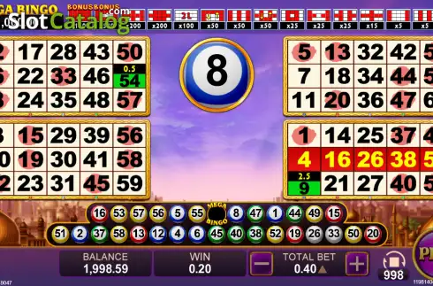Скрин3. Open Sesame Bingo слот