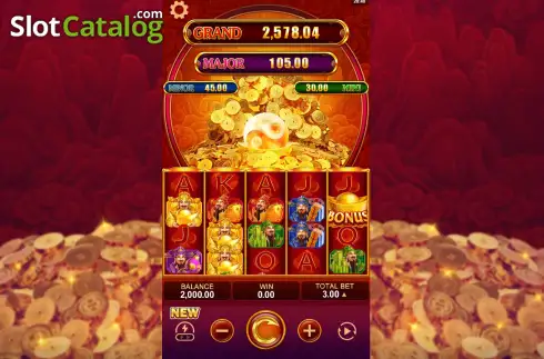 Скрин2. Power Fortune слот