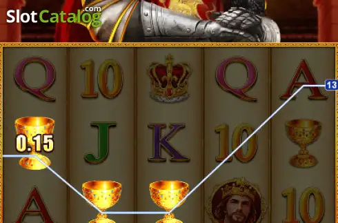 Скрин3. King Arthur Gold слот