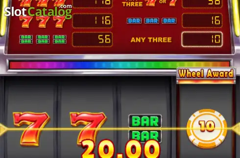 Скрин3. Rolling 7 слот
