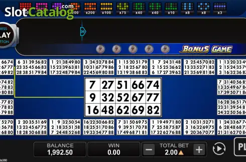 Скрин2. Lightning Bingo слот