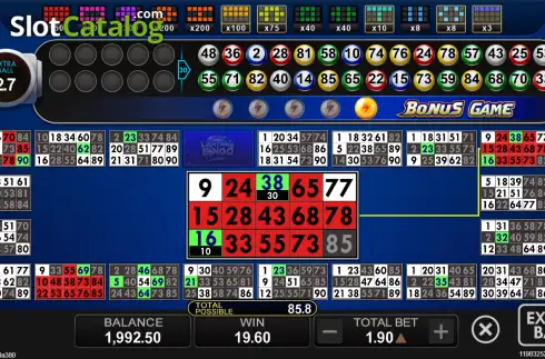 Скрин3. Lightning Bingo слот