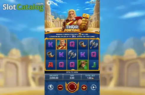 Скрин2. Thor Fortune слот