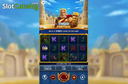 Скрин3. Thor Fortune слот