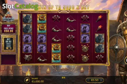 Скрин2. Gold of Valhalla слот
