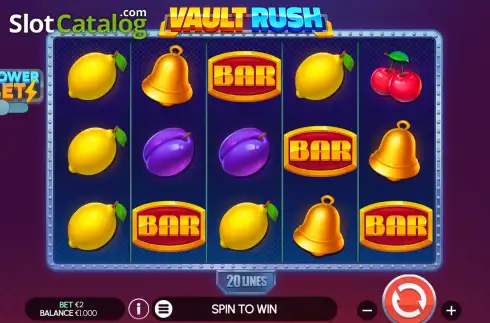 Скрин2. Vault Rush слот