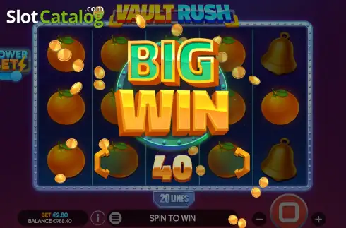 Скрин3. Vault Rush слот