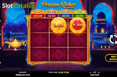 Скрин2. Persian Riches слот