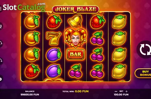 Скрин2. Joker Blaze слот