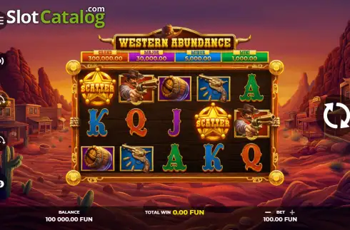 Скрин2. Western Abundance слот