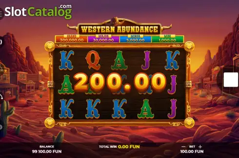 Скрин3. Western Abundance слот