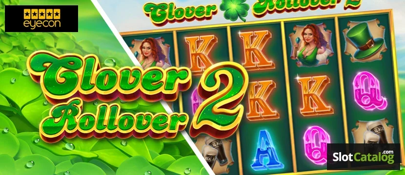 Clover Rollover 2 Logo and reel screen