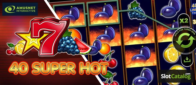 40 Super Hot Logo