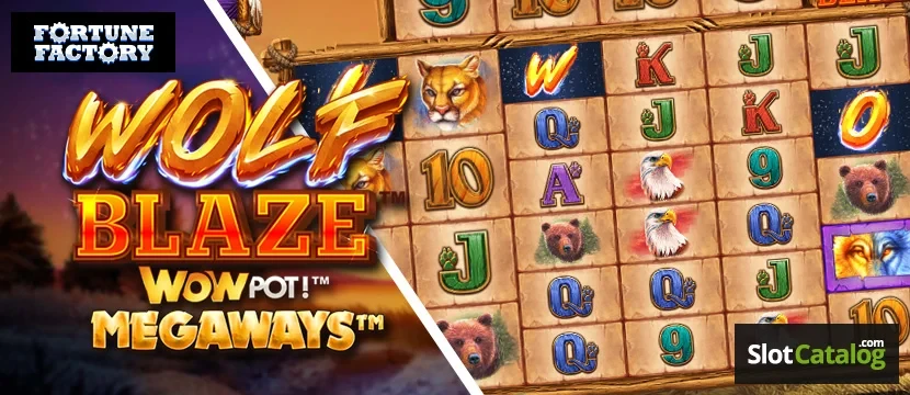 Wolf Blaze WOWPOT! Megaways Slot Wolf Blaze WOWPOT! Megaways Slot