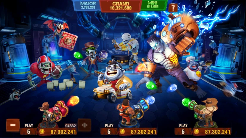 Экран зомби Фортуны Fortune Zombie Screen