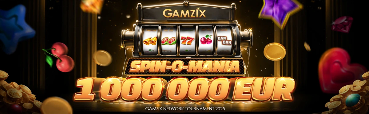 Турнир Spin-O-Mania от Gamzix Spin-O-Mania tournament by Gamzix