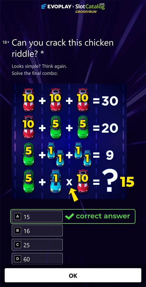 Correct answer 4