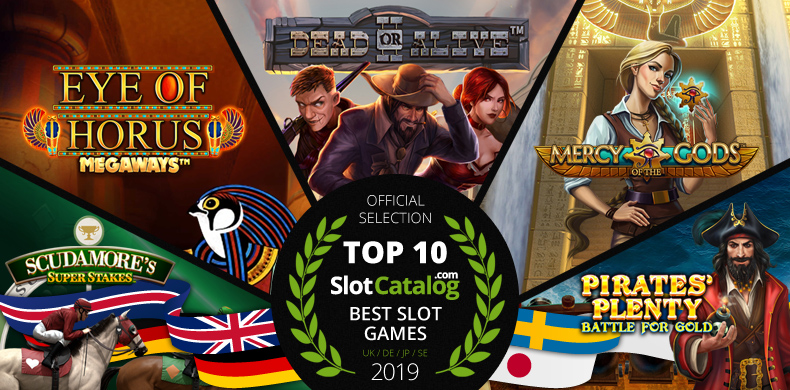 Top 10 Slots for Jan-Nov 2019